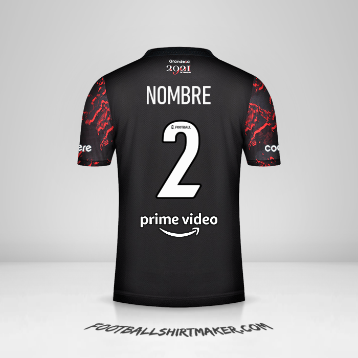 Camiseta River Plate 2021/2022 Visita -  nombre - 2