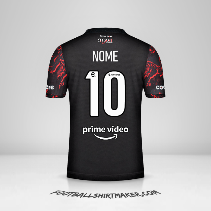 Maglia River Plate 2021/2022 Seconda -  nome - 10