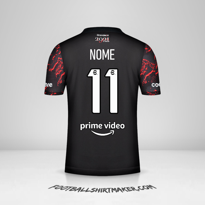 Camisola River Plate 2021/2022 Alternativa -  nome - 11