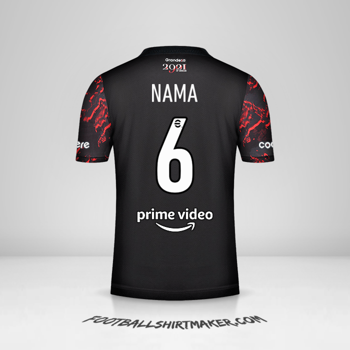 Jersey River Plate 2021/2022 Alternatif -  nama - 6