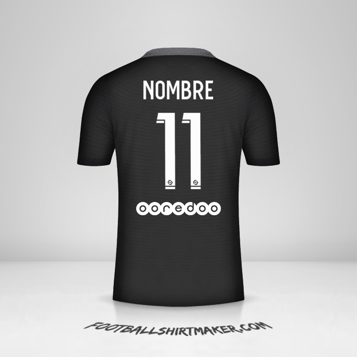 Jersey Paris Saint Germain 2021/2022 Tercera -  nombre - 11