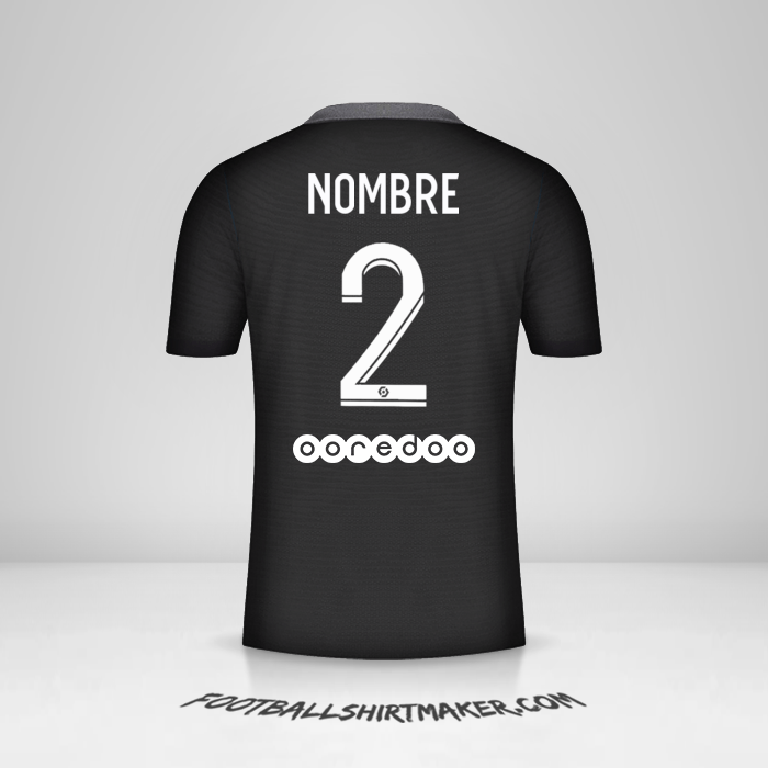 Jersey Paris Saint Germain 2021/2022 Tercera -  nombre - 2