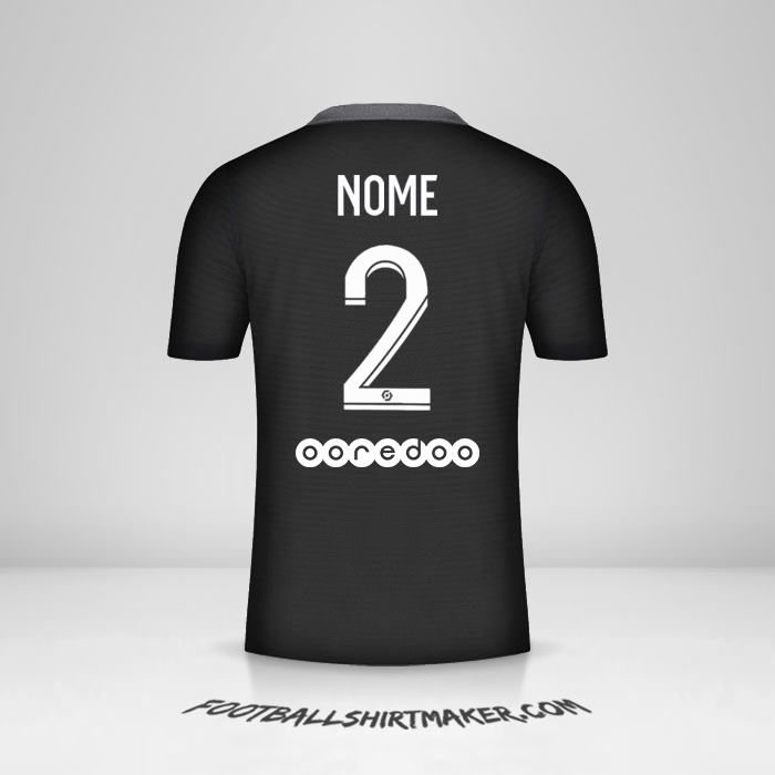 Maglia Paris Saint Germain 2021/2022 Terza -  nome - 2