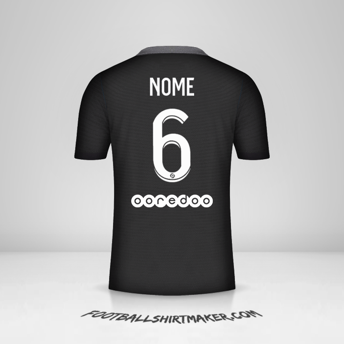Maglia Paris Saint Germain 2021/2022 Terza -  nome - 6