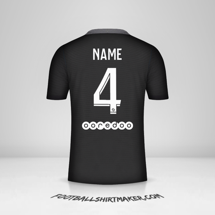 Trikot Paris Saint Germain 2021/2022 Dritte -  name - 4