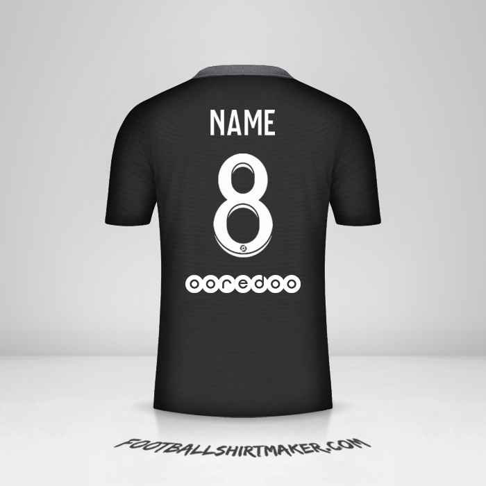 Jersey Paris Saint Germain 2021/2022 Third -  name - 8