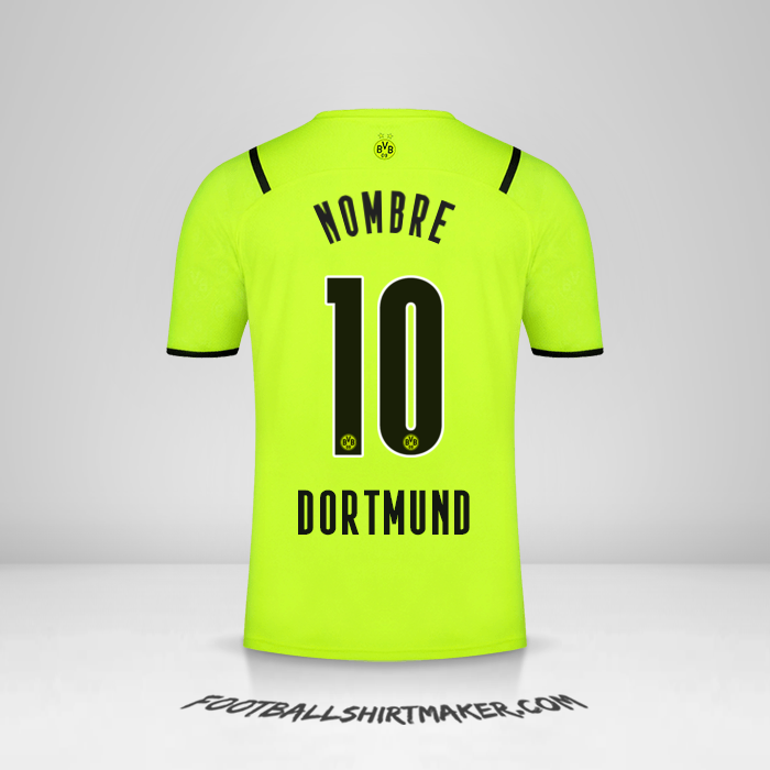 Jersey Borussia Dortmund Cup 2021/2022 -  nombre - 10