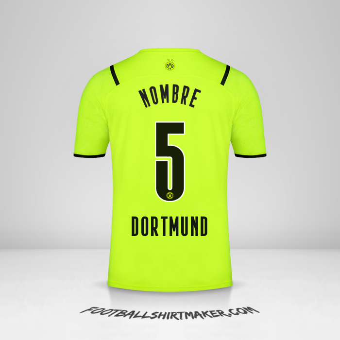 Jersey Borussia Dortmund Cup 2021/2022 -  nombre - 5