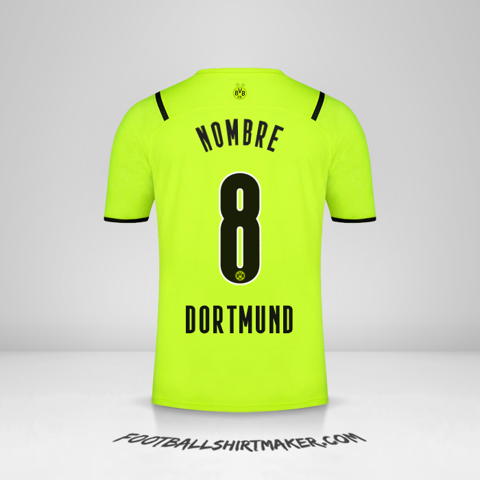 Camiseta Borussia Dortmund Cup 2021/2022 -  nombre - 8