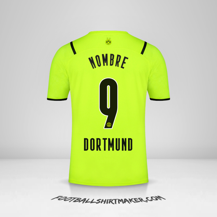 Jersey Borussia Dortmund Cup 2021/2022 -  nombre - 9