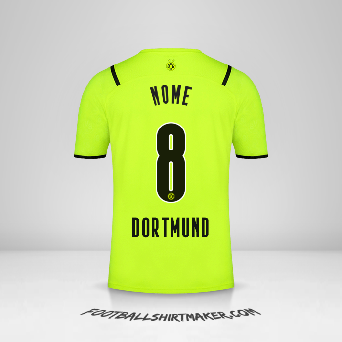 Maglia Borussia Dortmund Cup 2021/2022 -  nome - 8