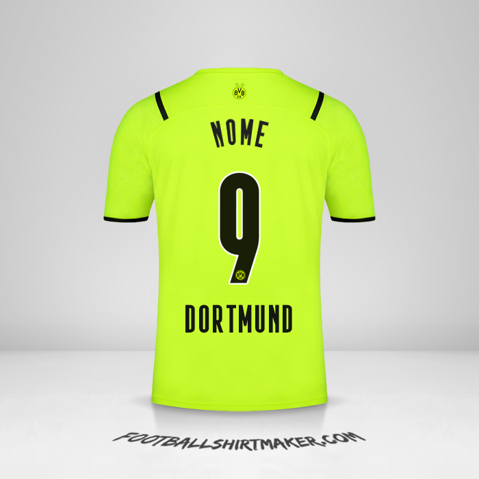 Camisola Borussia Dortmund Cup 2021/2022 -  nome - 9