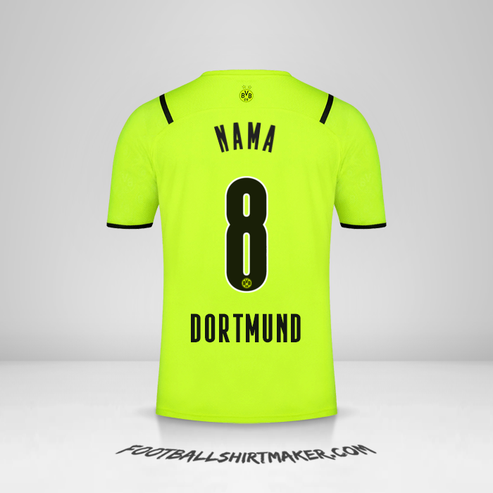 Jersey Borussia Dortmund Cup 2021/2022 -  nama - 8