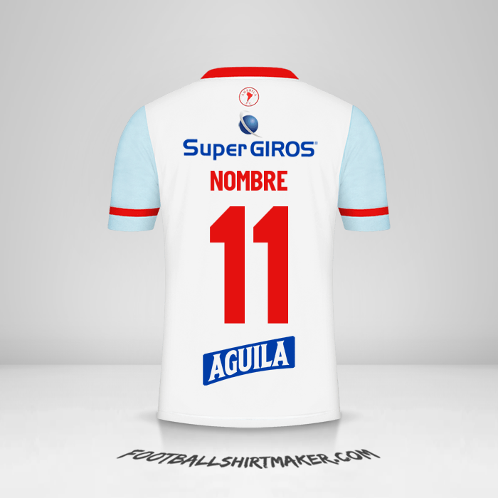 Camiseta America de Cali 2022 Visita -  nombre - 11