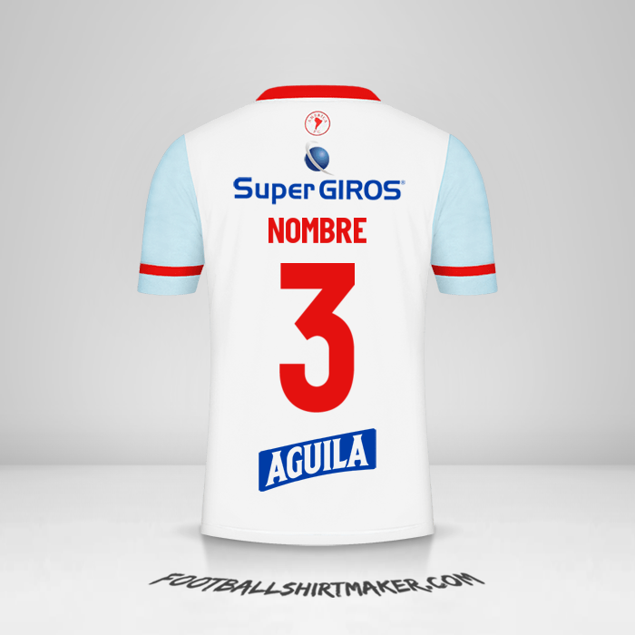Jersey America de Cali 2022 Visita -  nombre - 3