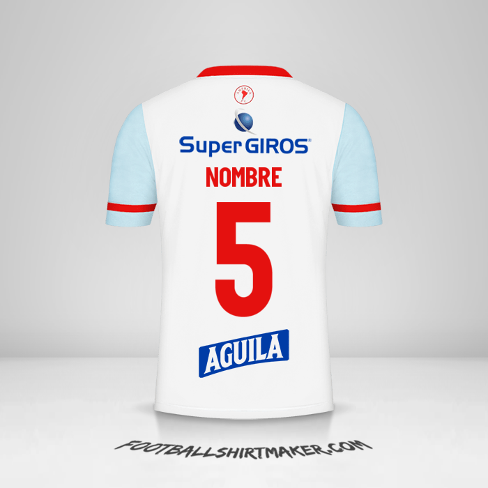 Jersey America de Cali 2022 Visita -  nombre - 5