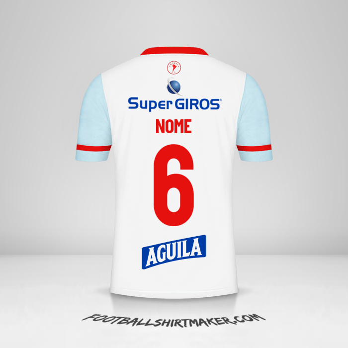 Camisola America de Cali 2022 Alternativa -  nome - 6