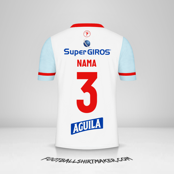 Jersey America de Cali 2022 Alternatif -  nama - 3