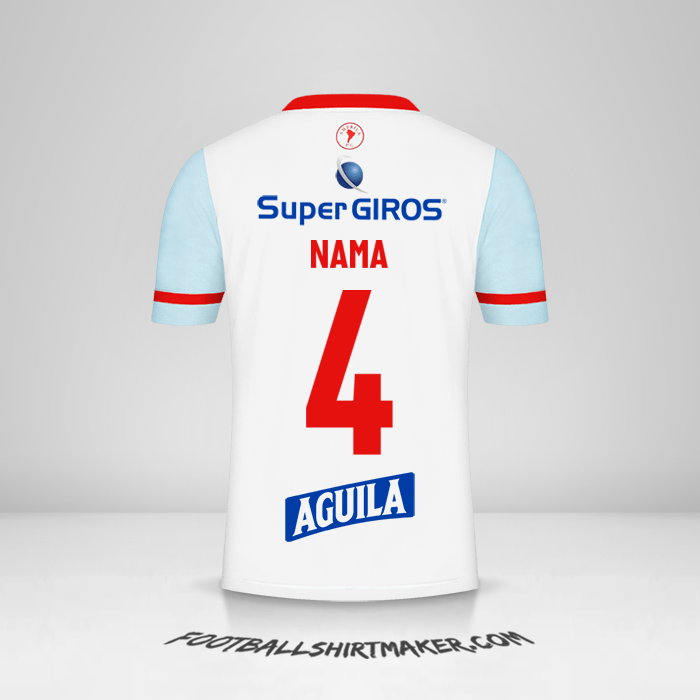 Jersey America de Cali 2022 Alternatif -  nama - 4