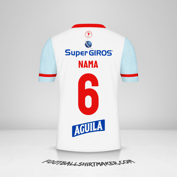 Jersey America de Cali 2022 Alternatif -  nama - 6