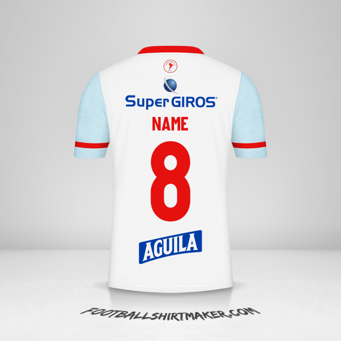 Jersey America de Cali 2022 Away -  name - 8