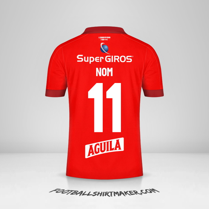 Maillot America de Cali 2022 -  nom - 11