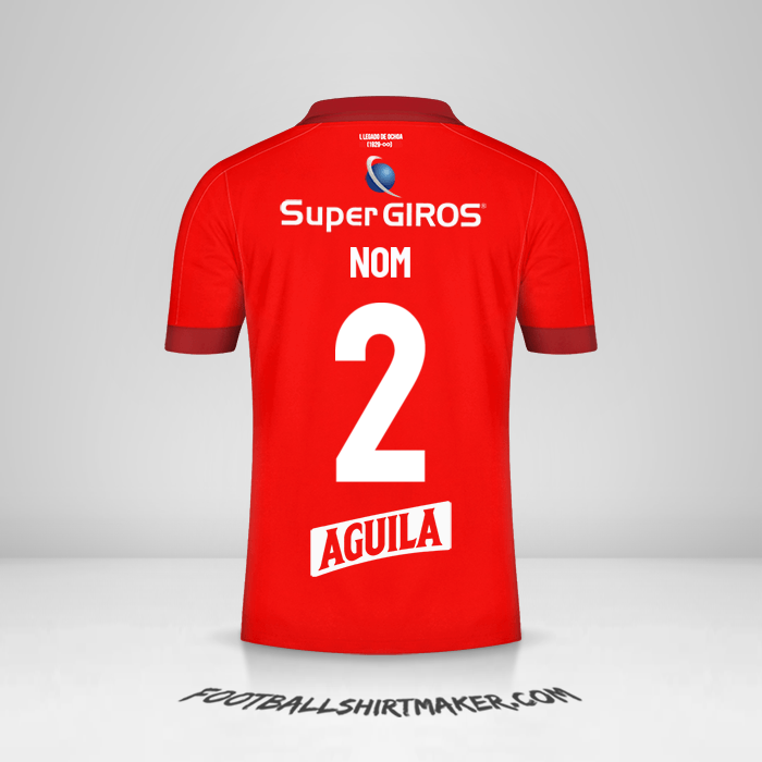 Maillot America de Cali 2022 -  nom - 2