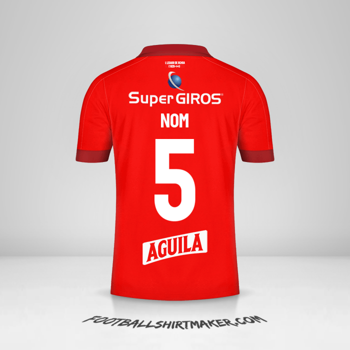 Maillot America de Cali 2022 -  nom - 5