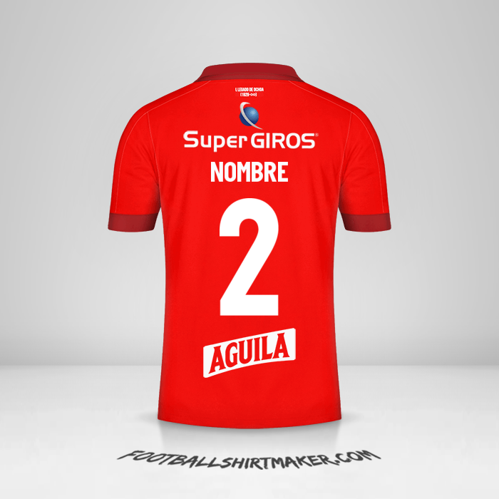 Jersey America de Cali 2022 -  nombre - 2