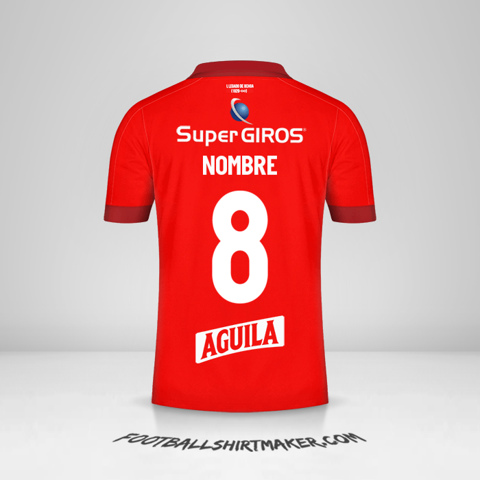 Camiseta America de Cali 2022 -  nombre - 8