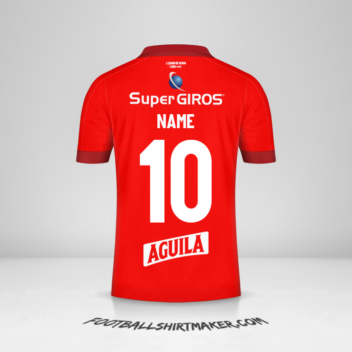 Jersey America de Cali 2022 -  name - 10