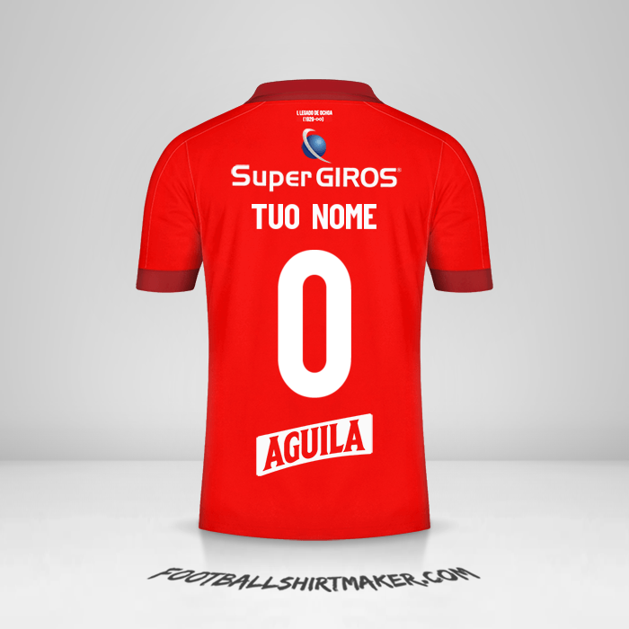 Maglia America de Cali 2022 -  tuo nome - 0