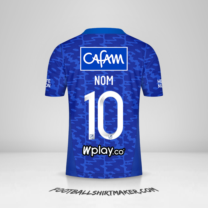 Maillot Millonarios FC 2021/2022 -  nom - 10