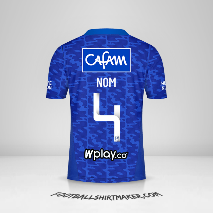 Maillot Millonarios FC 2021/2022 -  nom - 4