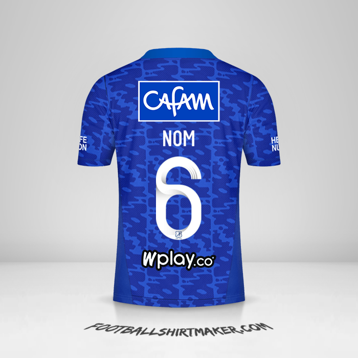 Maillot Millonarios FC 2021/2022 -  nom - 6