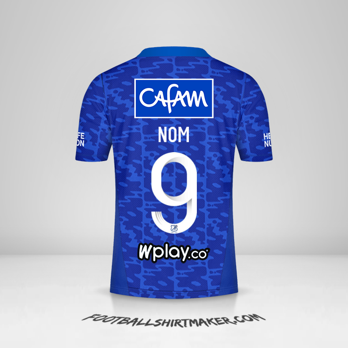 Maillot Millonarios FC 2021/2022 -  nom - 9