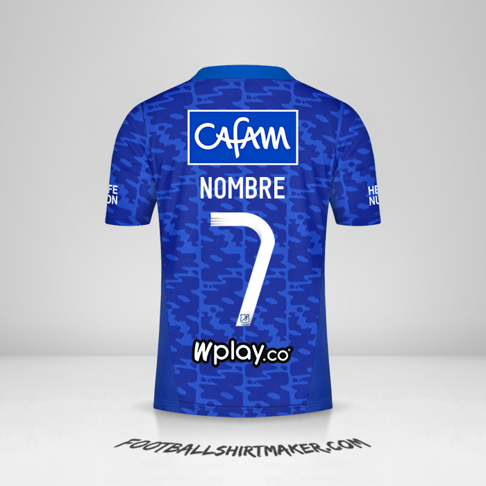 Jersey Millonarios FC 2021/2022 -  nombre - 7