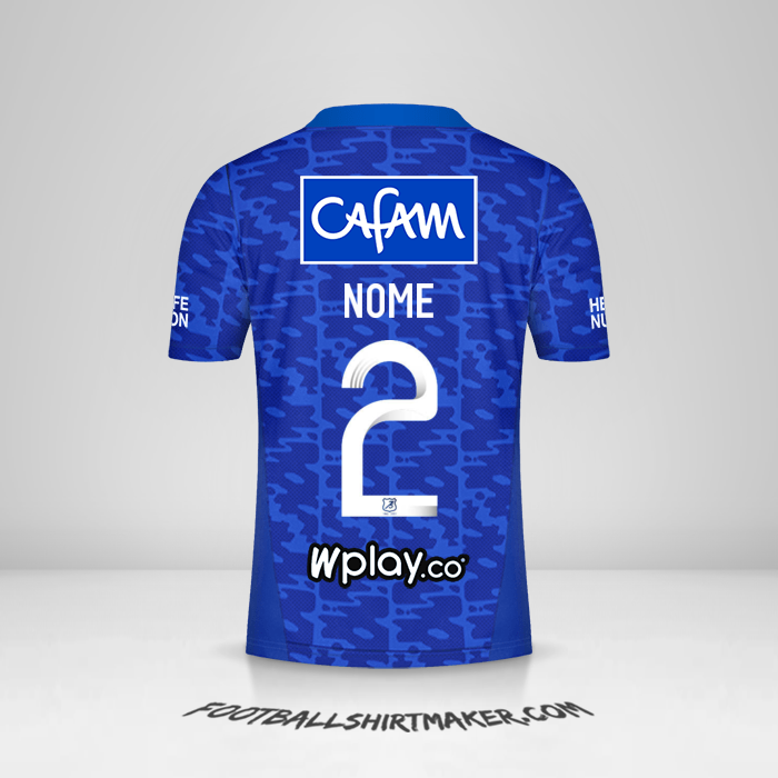 Maglia Millonarios FC 2021/2022 -  nome - 2