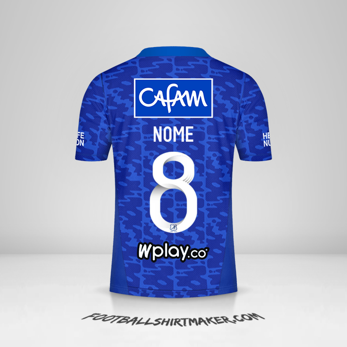 Camisa Millonarios FC 2021/2022 -  nome - 8