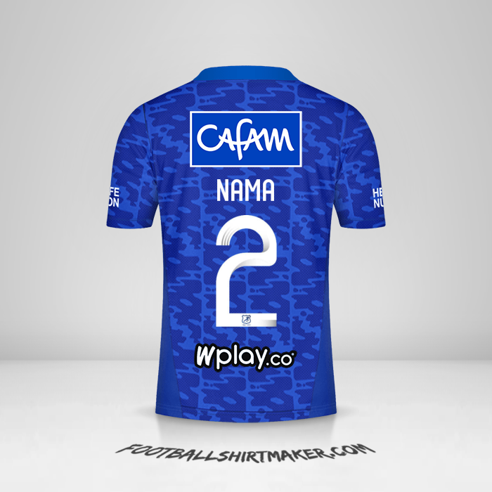 Jersey Millonarios FC 2021/2022 -  nama - 2