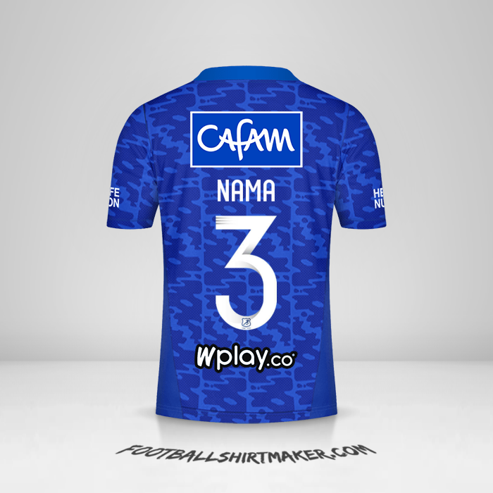 Jersey Millonarios FC 2021/2022 -  nama - 3