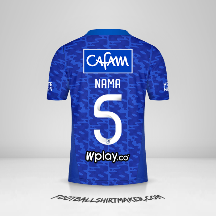 Jersey Millonarios FC 2021/2022 -  nama - 5