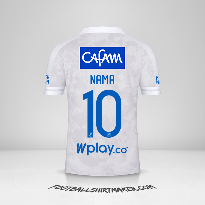 Jersey Millonarios FC 2021 Alternatif -  nama - 10