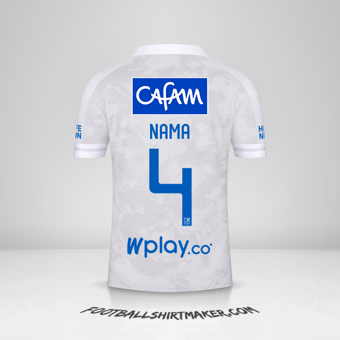 Jersey Millonarios FC 2021 Alternatif -  nama - 4