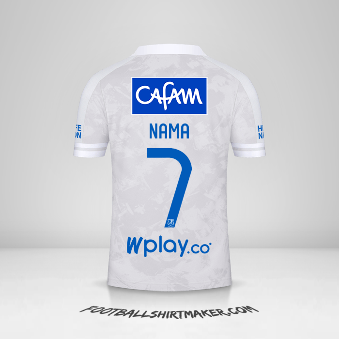 Jersey Millonarios FC 2021 Alternatif -  nama - 7