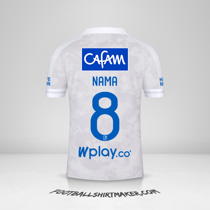 Jersey Millonarios FC 2021 Alternatif -  nama - 8