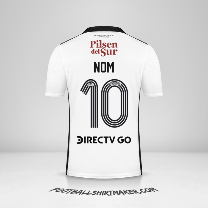 Maillot Colo Colo 2022 -  nom - 10