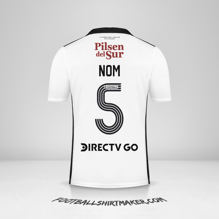 Maillot Colo Colo 2022 -  nom - 5