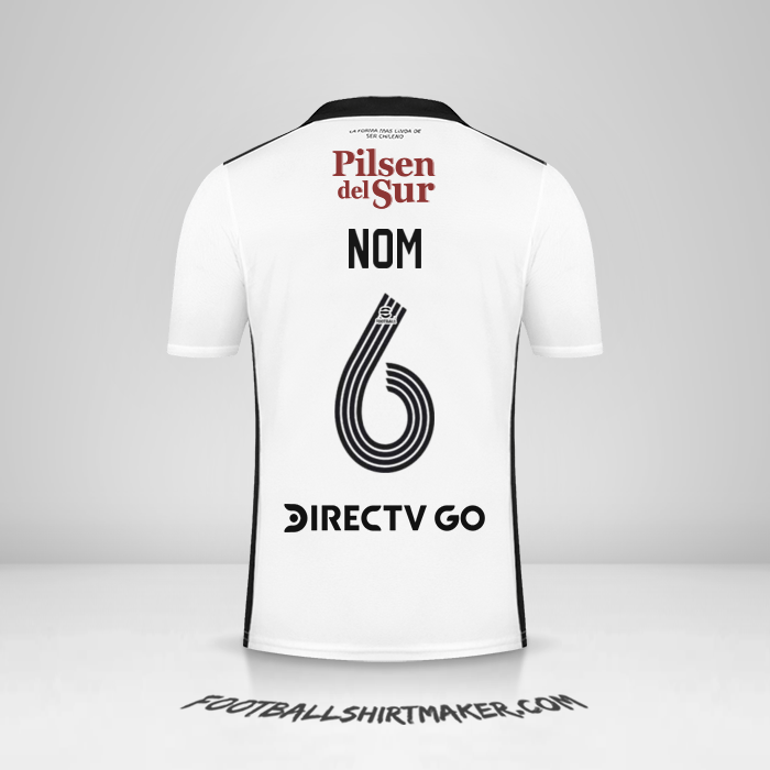 Maillot Colo Colo 2022 -  nom - 6