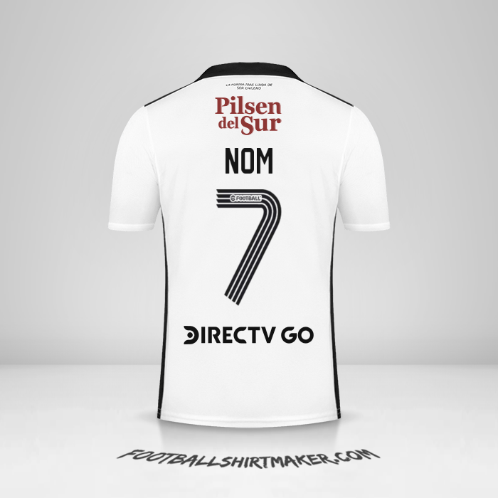 Maillot Colo Colo 2022 -  nom - 7
